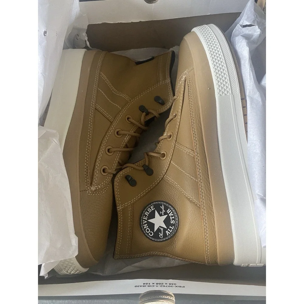 Converse Chuck Taylor All Star CTAS Equip WP Hi Toadstool Tan  WATERPROOF M 10.5 Size 11 - Converse Chuck Taylor All Star Equip Waterproof  main image 2